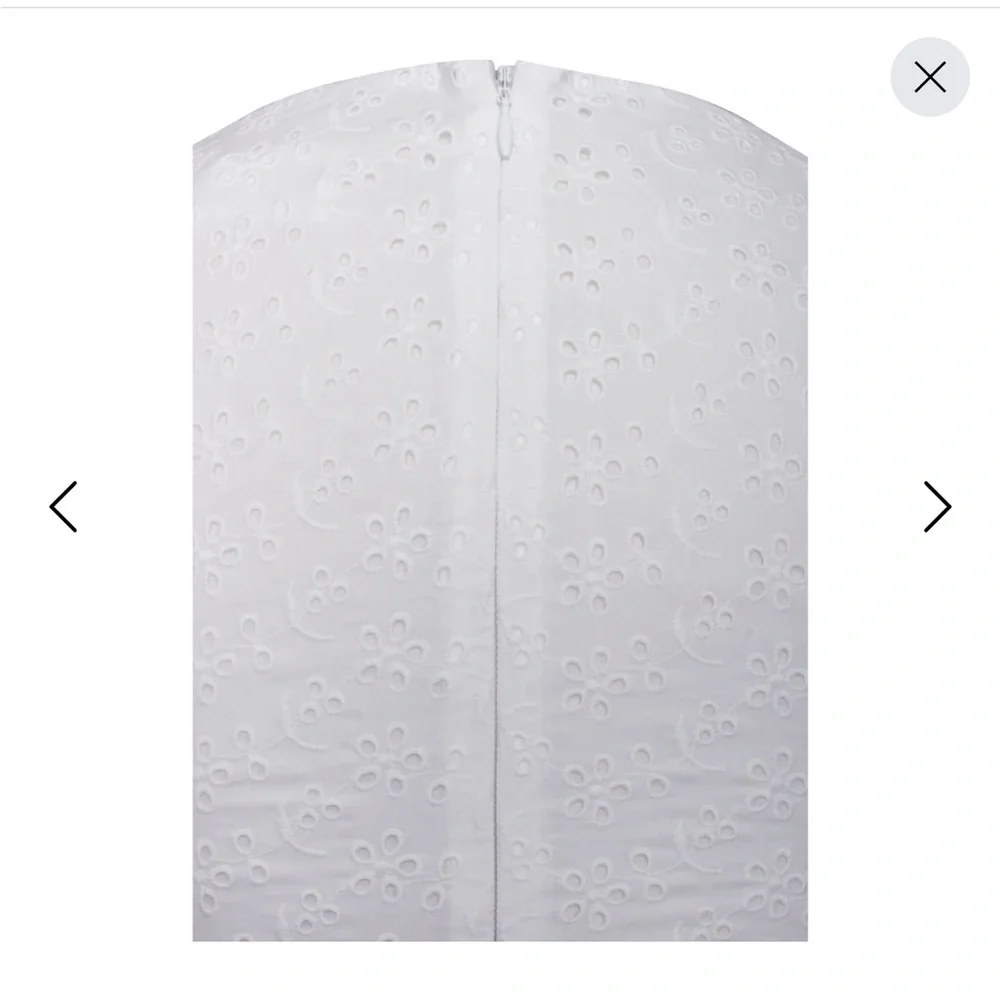 NWT🔖 Miss Circle- Eyelet Drop waist mini dress - Small - Picture 4 of 9